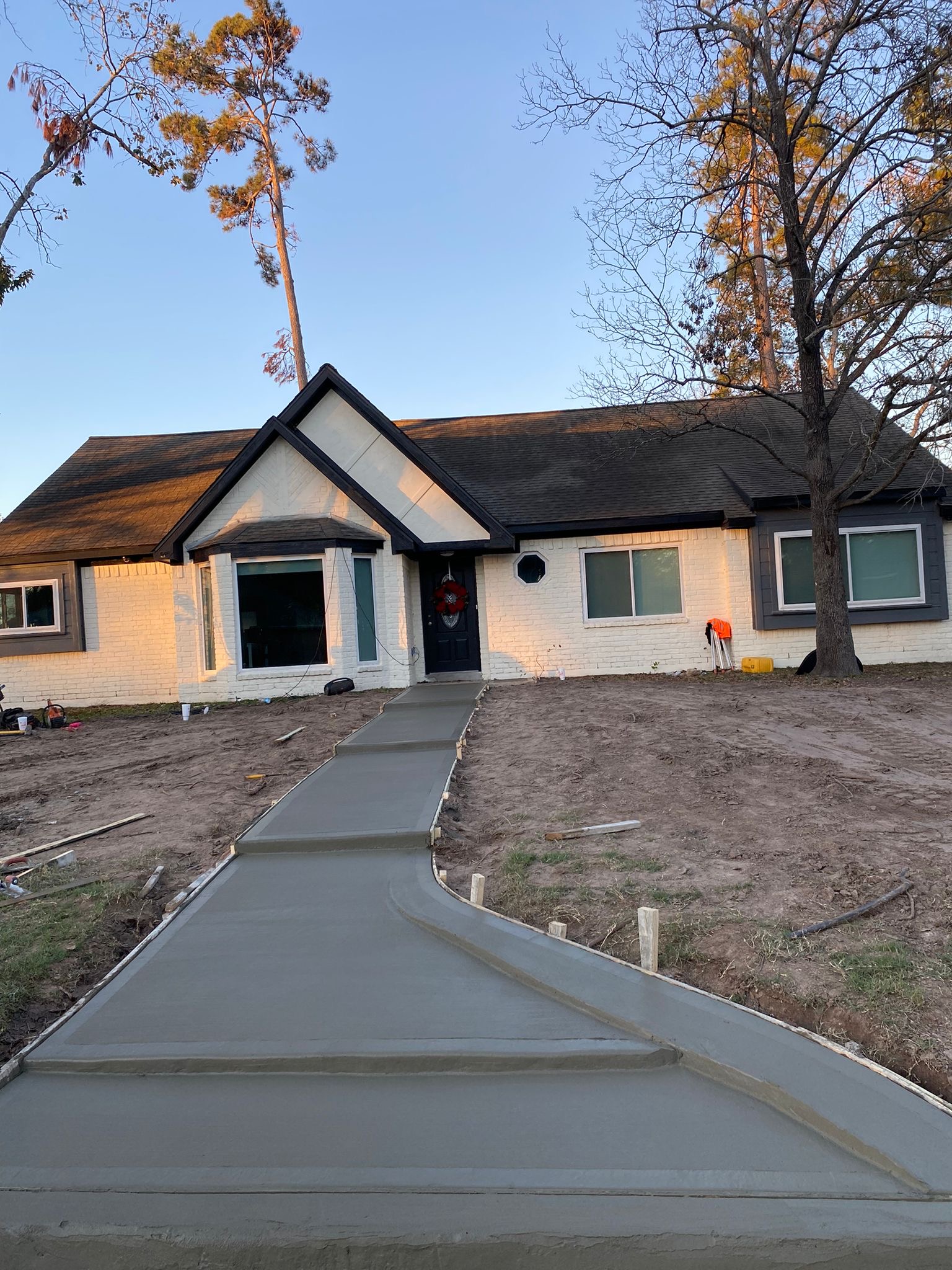 Custom Front Walkway