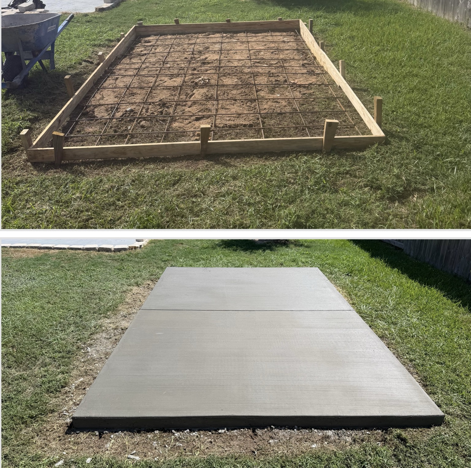 Concrete Pad Installation